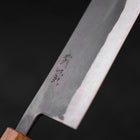 Nakiri Blue steel #2 Kurouchi Yaki Urushi Handle 165mm-Blue steel #2-Kurouchi-Japanese Handle-[Musashi]-[Japanese-Kitchen-Knives]