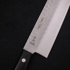 Nakiri Blue steel #2 Tsuchime Stainless Clad Western Handle 165mm-Blue steel #2-Tsuchime-Western Handle-[Musashi]-[Japanese-Kitchen-Knives]