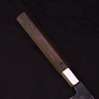 Nakiri Blue steel #2 Walnut Handle 200mm-Blue steel #2-Japanese Handle-[Musashi]-[Japanese-Kitchen-Knives]