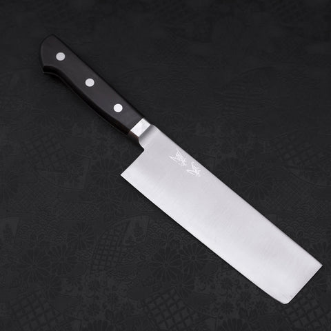 Nakiri HAP-40 Polished Western Handle 165mm-HAP-40-Polished-Western Handle-[Musashi]-[Japanese-Kitchen-Knives]