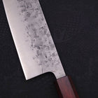 Nakiri SLD Nashiji Washi Purple Urushi Handle 165mm-SLD-Nashiji Washi-Japanese Handle-[Musashi]-[Japanese-Kitchen-Knives]