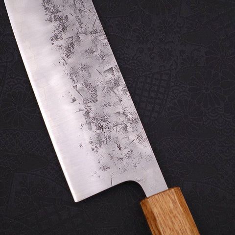 Nakiri SLD Nashiji Washi Yaki Urushi Handle 165mm-SLD-Nashiji Washi-Japanese Handle-[Musashi]-[Japanese-Kitchen-Knives]