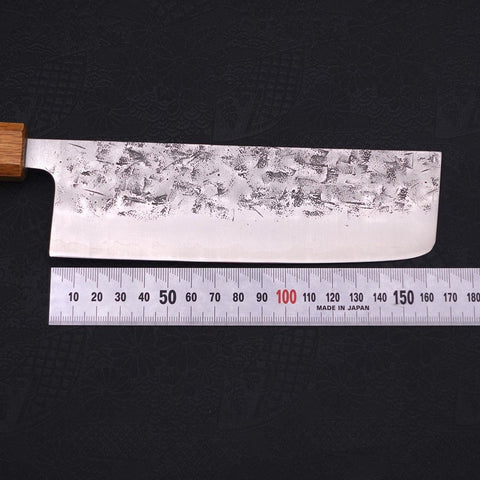 Nakiri SLD Nashiji Washi Yaki Urushi Handle 165mm-SLD-Nashiji Washi-Japanese Handle-[Musashi]-[Japanese-Kitchen-Knives]