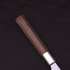 Nakiri Stainless Clad Blue steel #2 Walnut Handle 165mm-Blue steel #2-Japanese Handle-[Musashi]-[Japanese-Kitchen-Knives]