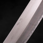 Nakiri Stainless Clad White steel #2 Polished Yaki Urushi Handle 165mm-White steel #2-Polished-Japanese Handle-[Musashi]-[Japanese-Kitchen-Knives]