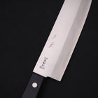 Nakiri VG-1 Polished Western Black Handle 160mm-Polished-VG-1-Western Handle-[Musashi]-[Japanese-Kitchen-Knives]