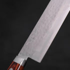 Nakiri VG-1 Tsuchime Western Mahogany Handle 165mm-Tsuchime-VG-1-Western Handle-[Musashi]-[Japanese-Kitchen-Knives]