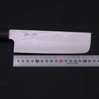 Nakiri VG-10 Damascus Cherry Handle 165mm-VG-10-Damascus-Japanese Handle-[Musashi]-[Japanese-Kitchen-Knives]