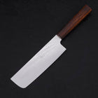 Nakiri VG-10 Damascus Sumi Urushi Handle 165mm-VG-10-Damascus-Japanese Handle-[Musashi]-[Japanese-Kitchen-Knives]