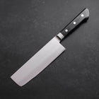 Nakiri VG-10 Damascus Western Cherry Handle 165mm-VG-10-Damascus-Western Handle-[Musashi]-[Japanese-Kitchen-Knives]