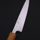 Petty AUS-10 Nashiji Damascus Yaki-Urushi Handle 135mm-AUS-10-Damascus-Japanese Handle-[Musashi]-[Japanese-Kitchen-Knives]