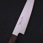 Petty Chromax Polished Sumi Urushi Handle 150mm-Polished-Chromax-Japanese Handle-[Musashi]-[Japanese-Kitchen-Knives]