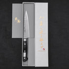 Petty Chromax Tsuchime Western Handle 135mm-Tsuchime-Chromax-Western Handle-[Musashi]-[Japanese-Kitchen-Knives]