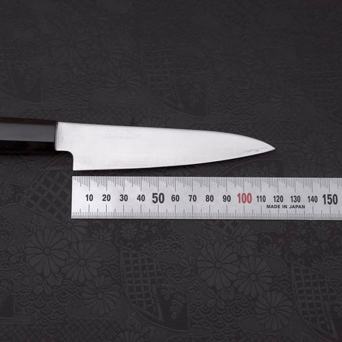 Petty HAP-40 Polished Buffalo Ebony Handle 120mm-HAP-40-Polished-Japanese Handle-[Musashi]-[Japanese-Kitchen-Knives]