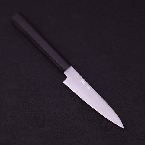 Petty HAP-40 Polished Buffalo Ebony Handle 120mm-HAP-40-Polished-Japanese Handle-[Musashi]-[Japanese-Kitchen-Knives]