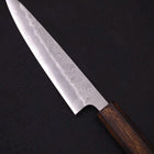 Petty Silver Steel #3 Nashiji Sumi Urushi Handle 135mm-Silver steel #3-Nashiji-Japanese Handle-[Musashi]-[Japanese-Kitchen-Knives]