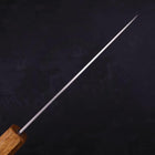 Petty Silver Steel #3 Polished Yaki Urushi Handle 135mm-Silver steel #3-Nashiji-Japanese Handle-[Musashi]-[Japanese-Kitchen-Knives]