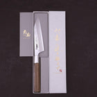 Petty Silver Steel #3 Walnut Hamachidori Handle 135mm-Silver Steel #3-Japanese Handle-[Musashi]-[Japanese-Kitchen-Knives]