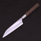 Petty Silver Steel #3 Walnut Karakusa Handle 135mm-Silver Steel #3-Japanese Handle-[Musashi]-[Japanese-Kitchen-Knives]