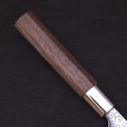 Petty Silver Steel #3 Walnut Karakusa Handle 135mm-Silver Steel #3-Japanese Handle-[Musashi]-[Japanese-Kitchen-Knives]