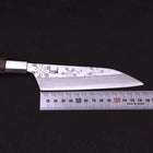 Petty Silver Steel #3 Walnut Kazabana Handle 135mm-Silver Steel #3-Japanese Handle-[Musashi]-[Japanese-Kitchen-Knives]