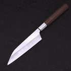 Petty Silver Steel #3 Walnut Kemanmon Handle 135mm-Silver Steel #3-Japanese Handle-[Musashi]-[Japanese-Kitchen-Knives]