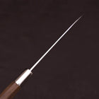 Petty Silver Steel #3 Walnut Kiku Handle 135mm-Silver Steel #3-Japanese Handle-[Musashi]-[Japanese-Kitchen-Knives]