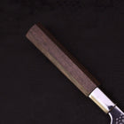 Petty Silver Steel #3 Walnut Kiku Handle 135mm-Silver Steel #3-Japanese Handle-[Musashi]-[Japanese-Kitchen-Knives]