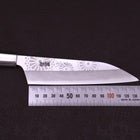 Petty Silver Steel #3 Walnut Kiku Handle 135mm-Silver Steel #3-Japanese Handle-[Musashi]-[Japanese-Kitchen-Knives]