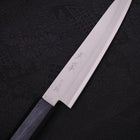 Petty Stainless Clad Blue Super Polished Dark Blue Handle 145mm-Blue Super-Polished-Japanese Handle-[Musashi]-[Japanese-Kitchen-Knives]