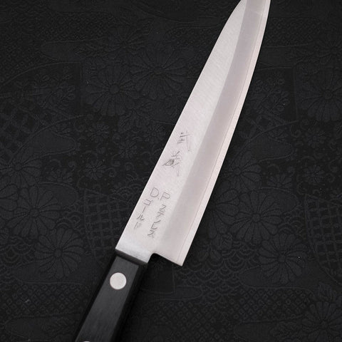 Petty VG-1 Polished Western Black Handle 150mm-Polished-VG-1-Western Handle-[Musashi]-[Japanese-Kitchen-Knives]