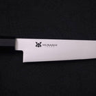 Petty VG-10 Polished Double Buffalo Ebony Handle 150mm-Polished-VG-10-Japanese Handle-[Musashi]-[Japanese-Kitchen-Knives]