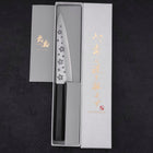 Petty VG-10 Polished Sakura Ebony Handle 150mm-VG-10-Polished-Japanese Handle-[Musashi]-[Japanese-Kitchen-Knives]