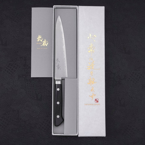 Petty VG-10 Polished Western Handle 150mm-Polished-VG-10-Western Handle-[Musashi]-[Japanese-Kitchen-Knives]