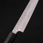 Petty VG-10 Tsuchime Ebony Handle 150mm-VG-10-Tsuchime-Japanese Handle-[Musashi]-[Japanese-Kitchen-Knives]