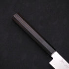 Petty ZA-18 Damascus Buffalo Ebony Handle 150mm-ZA-18-Damascus-Japanese Handle-[Musashi]-[Japanese-Kitchen-Knives]