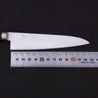 Petty knife AUS-8 Polished Western Green Handle 120mm-AUS-8-Polished-Western Handle-[Musashi]-[Japanese-Kitchen-Knives]