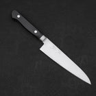 Petty knife AUS-8 Polished Western Green Handle 120mm-AUS-8-Polished-Western Handle-[Musashi]-[Japanese-Kitchen-Knives]