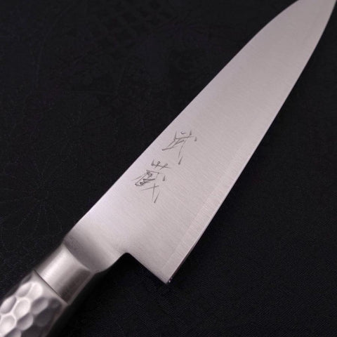 Petty knife VG-5 Polished Western Handle 120mm-VG-5-Polished-Western Handle-[Musashi]-[Japanese-Kitchen-Knives]