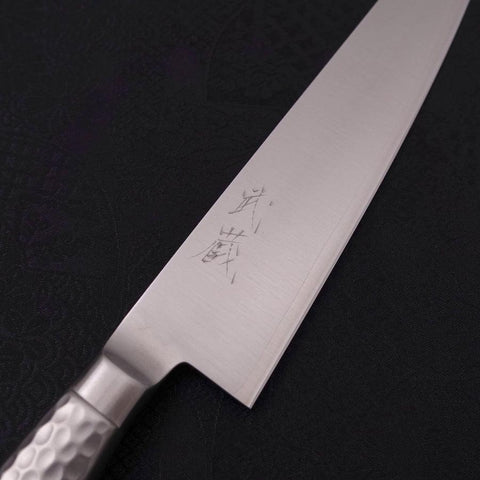 Petty knife VG-5 Polished Western Handle 180mm-VG-5-Polished-Western Handle-[Musashi]-[Japanese-Kitchen-Knives]