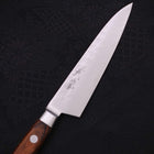 Petty knife VG-5 Tsuchime Western Handle 120mm-VG-5-Polished-Western Handle-[Musashi]-[Japanese-Kitchen-Knives]