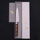 Petty knife VG-5 Tsuchime Western Handle 120mm-VG-5-Polished-Western Handle-[Musashi]-[Japanese-Kitchen-Knives]