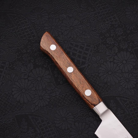 Petty knife VG-5 Tsuchime Western Handle 150mm-VG-5-Polished-Western Handle-[Musashi]-[Japanese-Kitchen-Knives]