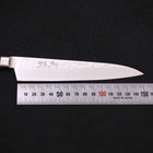 Petty knife VG-5 Tsuchime Western Handle 150mm-VG-5-Polished-Western Handle-[Musashi]-[Japanese-Kitchen-Knives]