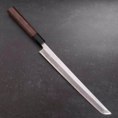 Sakimaru Takohiki Blue steel #1 Kasumi Buffalo Walnut Handle 270mm-[Musashi]-[Japanese-Kitchen-Knives]