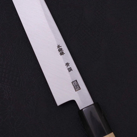 Sakimaru Takohiki Blue steel #2 Kasumi Buffalo Handle 270mm-Blue steel #2-Kasumi-Japanese Handle-[Musashi]-[Japanese-Kitchen-Knives]