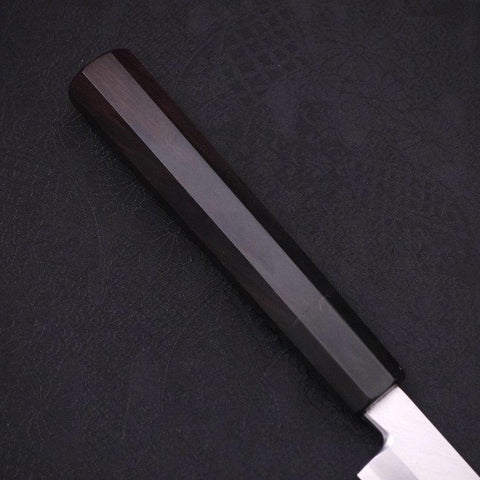 Sakimaru Takohiki White steel #2 Kasumi Buffalo Ebony Handle 270mm-White steel #2-Kasumi-Japanese Handle-[Musashi]-[Japanese-Kitchen-Knives]