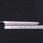 Sakimaru Takohiki White steel #2 Kasumi Buffalo Ebony Handle 270mm-White steel #2-Kasumi-Japanese Handle-[Musashi]-[Japanese-Kitchen-Knives]