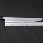 Sakimaru Takohiki White steel #2 Kasumi Buffalo Handle 270mm-White steel #2-Kasumi-Japanese Handle-[Musashi]-[Japanese-Kitchen-Knives]