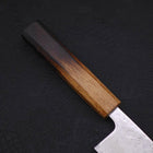 Santoku AUS-10 Nashiji Damascus Yaki Urushi Handle 165mm-AUS-10-Damascus-Japanese Handle-[Musashi]-[Japanese-Kitchen-Knives]